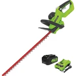 Greenworks 24V 22 In. Cordless Hedge Trimmer With 4.0 Ah Usb Battery & Charger. Fixed Price $181.41.
