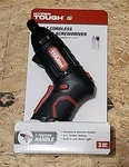 Hyper Tough 4V Rotating Head Cordless Screwdriver 2-POSITION Handle 80150. Fixed Price $19.95.
