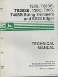 John Deere TM1753 Technical Manual T23S T26SB TB26SB T30C T30S T40SB SE23. Fixed Price $50.00.