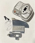 Genuine Oem Husqvarna Part # 593876401 Muffler Assembly. Fixed Price $99.95.