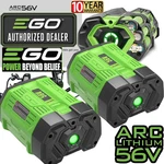 2PACK 56V 12.0AH Upgrade For Ego BA5600T Power + 10AH Lithium New Battery. Fixed Price $289.00.
