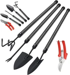 Garden Tools Plus Extra Extend Handle Include 5 Trowel Rake Weeder Prune Shear. Fixed Price $17.86.