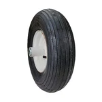 Maxpower 335255 Steel Rim Rib Tread Pneumatic Wheel Assembly 6 In.. Fixed Price $32.77.