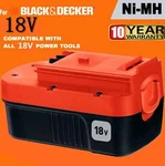 2PACK For Black & Decker Volt 4.8 Ah Battery HPB18-OPE 244760-00. Fixed Price $22.98.