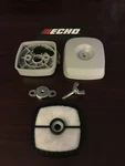 (kit 14) Echo Air Cleaner Case ,filter Cover, Wing Nut & Hedge Trimmer. Fixed Price $36.95.