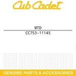 Mtd 753-11145 Blade Hardware Craftsman HT2200 TPH720 TB25HT CMZAS8JHT. Fixed Price $12.95.