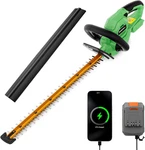 20V Cordless Hedge Trimmer With 22" Blade & 2.0AH Battery Included. Fixed Price $166.99.