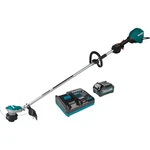 Makita GRU01M1 40V Max Xgt 15'' Brushless Cordless String Trimmer. Fixed Price $289.00.