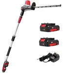 Mzk 20V Max 23-INCH Cordless Pole Hedge Trimmer Attachment, 22IN, Red Black. Fixed Price $184.49.