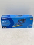 Kobalt 5403452 24V 2-IN-1 Cordless Grass Shear & Shrubber Hedge Trimmer Kit W/. Fixed Price $69.99.