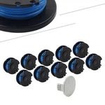 10X String Trimmer Spool With AC14HCA Cap Cover For Ryobi AC14RL3A 11FT 0.065. Fixed Price $33.89.