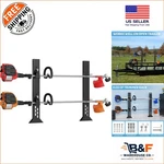 Lockable Heavy-duty Steel Trimmer Rack Secure Your Lawn Tools During Transport. Fixed Price $107.54.