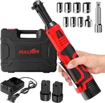 Fullyea Cordless Electric Wrench Set, 40 Ft-lbs, 550 Rpm Power RATCHET,1. Fixed Price $65.99.