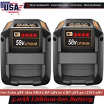 Pack 5.0AH Lithium-ion Battery For Echo 58VOLT CBP-58V40 CBP-58V2AH CHT-58V. Fixed Price $298.99.