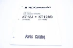 New Oem Kawasaki 99969-0417 Parts Catalog KT12J KT12AD Nos. Fixed Price $19.12.