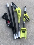 Ryobi RY40506BTL 10 Inch 40V Cordless Battery Pole Saw (tool-only). Fixed Price $109.49.