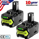 2PACK For Ryobi P108 18V One Plus 6.0AH High Capacity Battery Lithium-ion Li-ion. Fixed Price $29.99.